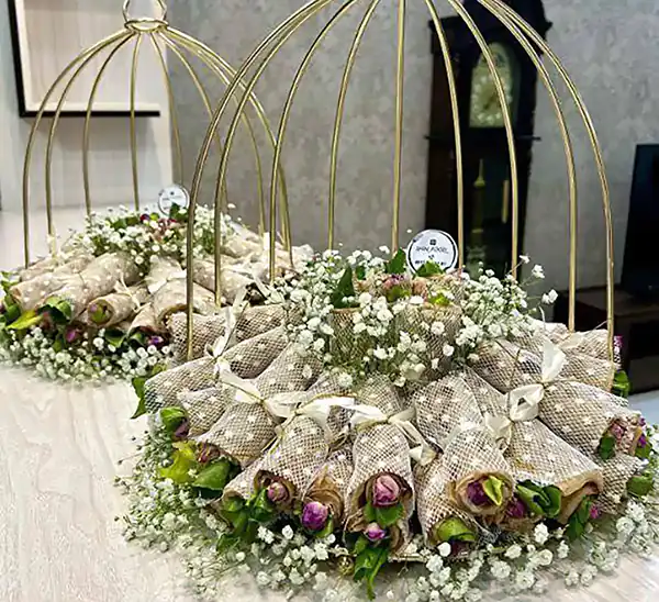 تزیین نون و پنیر و سبزی برای روضه + بهترین ایده ها برای تزیین نون و پنیر و سبزی