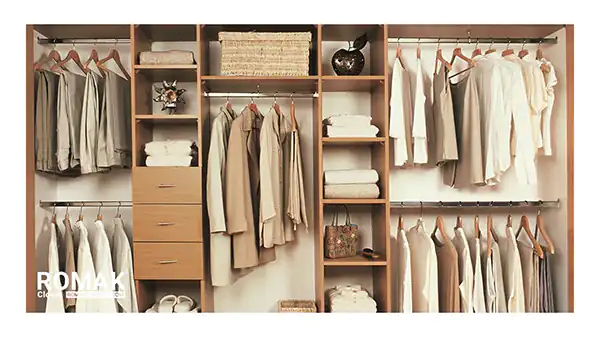 اصول چیدمان کمد دیواری + بهترین اصول حرفه ای برای چیدمان کمد دیواری