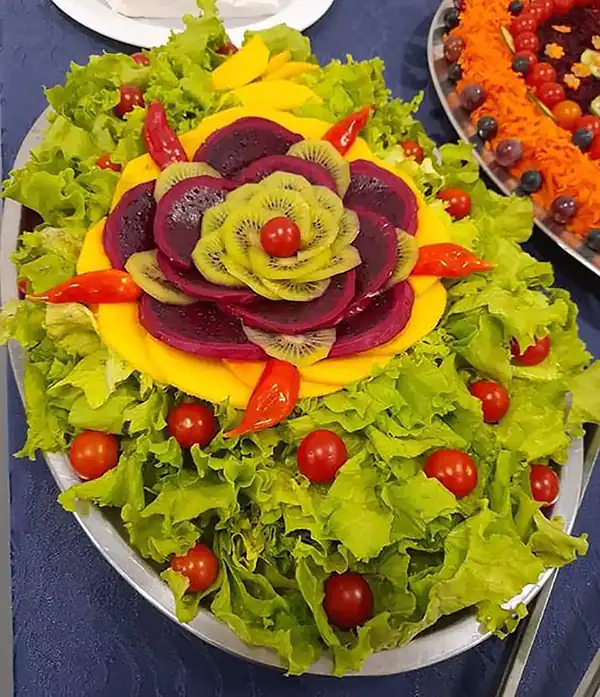مدل سالاد + زیباترین مدل های دیزاین و تزیین سالاد بسیار مجلسی و شیک