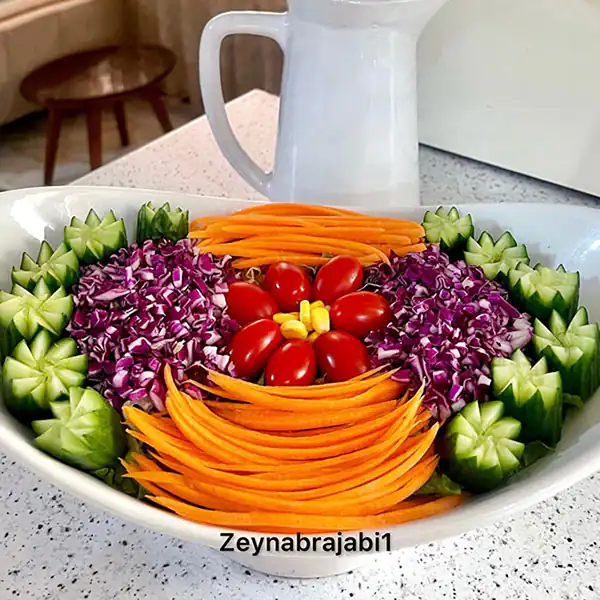 چند مدل سالاد مجلسی + زیباترین مدل های سالاد مجلسی بسیار شیک و لاکچری