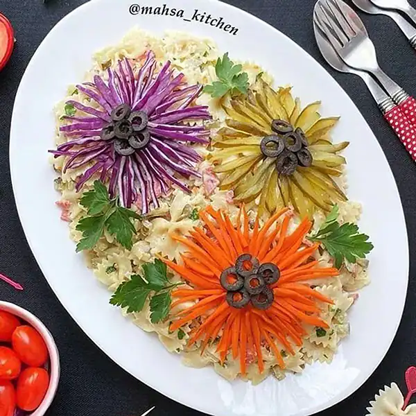 چند مدل سالاد برای مهمانی + زیباترین مدل های سالاد برای مهمانی های اعیانی