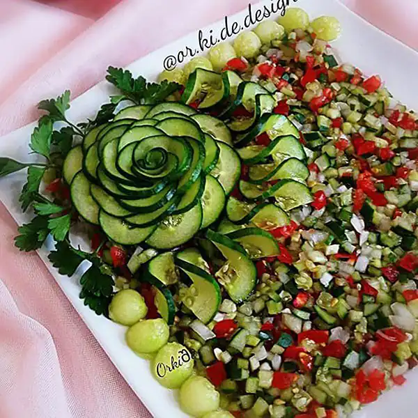 چند مدل سالاد برای مهمانی + زیباترین مدل های سالاد برای مهمانی های اعیانی