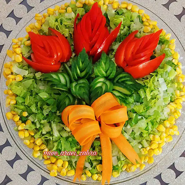چند مدل سالاد برای مهمانی + زیباترین مدل های سالاد برای مهمانی های اعیانی