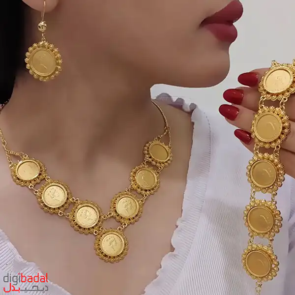 مدل سرویس طلا الیزابت + زیباترین مدل های سرویس طلا الیزابت بسیار شیک و لاکچری