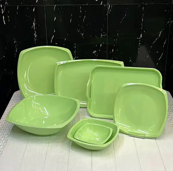 مدل سرویس غذاخوری ملامین + زیباترین مدل های سرویس غذاخوری ملامین امسال