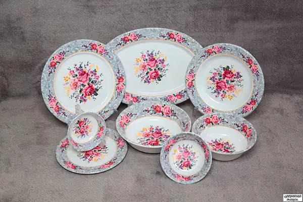 مدل سرویس غذاخوری ملامین + زیباترین مدل های سرویس غذاخوری ملامین امسال