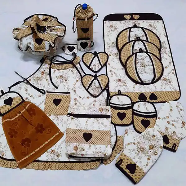 سرویس آشپزخانه پارچه ای + زیباترین مدل های سرویس آشپزخانه پارچه ای امسال
