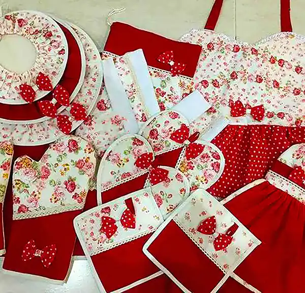 سرویس آشپزخانه پارچه ای + زیباترین مدل های سرویس آشپزخانه پارچه ای امسال