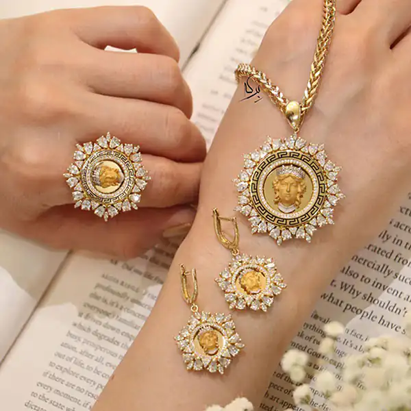 مدل سرویس طلا عروس + زیباترین مدل های سرویس طلا عروس ترند امسال