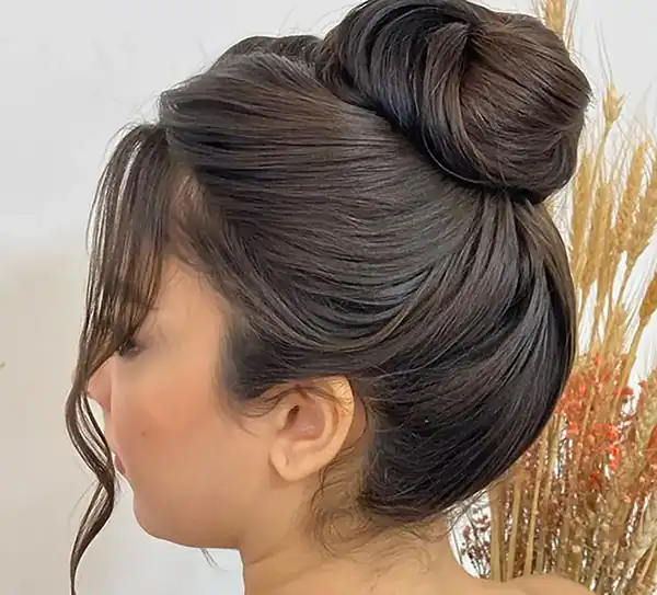 مدل شینیون جدید + زیباترین مدل های شینیون ترند امسال بسیار شیک و لاکچری