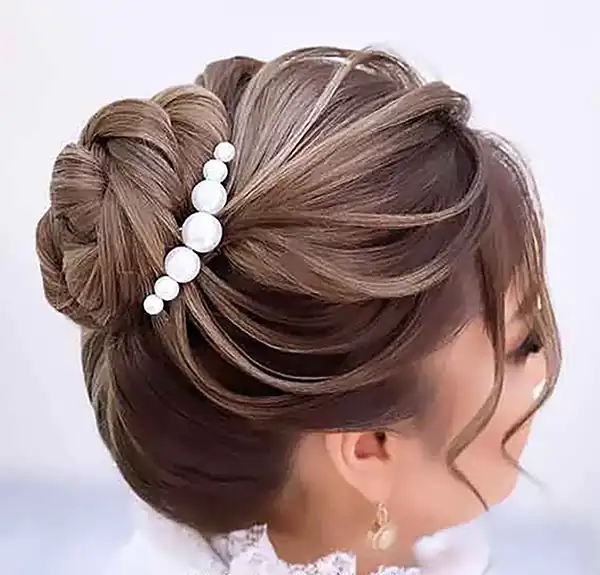 مدل شینیون جدید + زیباترین مدل های شینیون ترند امسال بسیار شیک و لاکچری