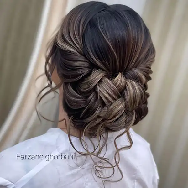 مدل شینیون جدید + زیباترین مدل های شینیون ترند امسال بسیار شیک و لاکچری