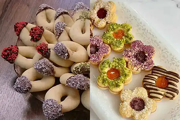 مدل شیرینی ایرانی + زیباترین مدل های شیرینی ایرانی بسیار خوشمزه و لاکچری
