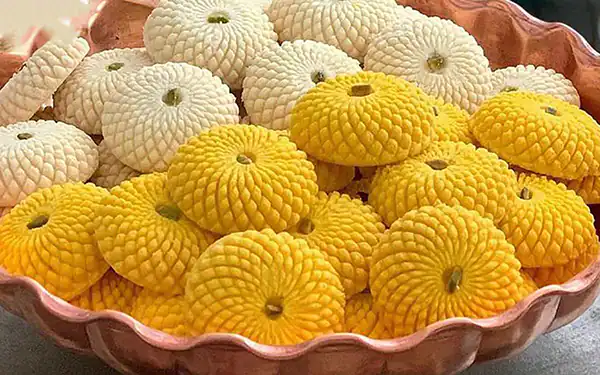 مدل شیرینی برنجی + زیباترین مدل های شیرینی برنجی بسیار قشنگ و خوشمزه