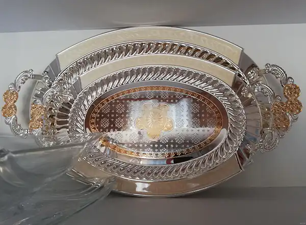 جدیدترین مدل سینی چای + زیباترین مدل های سینی چای ترند امسال بسیار شیک