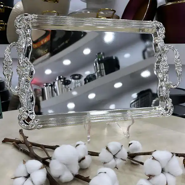 جدیدترین مدل سینی پذیرایی چای + زیباترین مدل های سینی پذیرایی چای ترند امسال