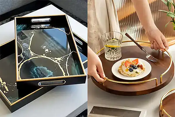 جدیدترین مدل سینی پذیرایی + زیباترین مدل های سینی ترند امسال بسیار لاکچری
