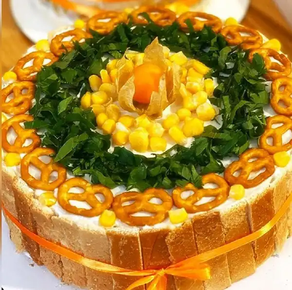 تزیین سالاد الویه + زیباترین مدل تزیین سالاد الویه برای میهمانی ها و جشن ها