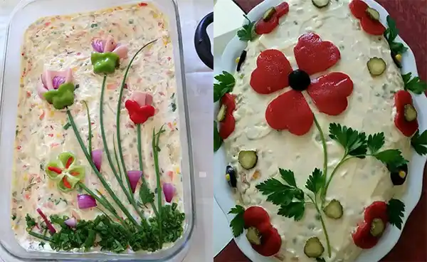 تزیین الویه ساده + زیباترین مدل های تزیین الویه ساده و شیک؛ ایدههای خلاقانه و آسان