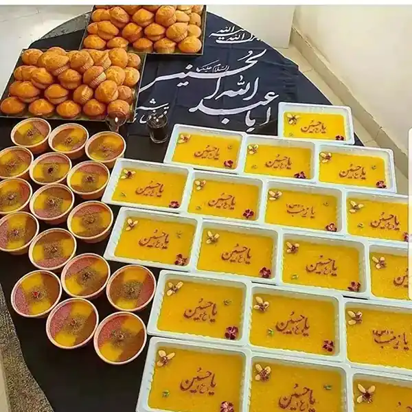 تزیین شله زرد + زیباترین دیزاین و تزیین شله زرد بسیار شیک و خوش سلیقه