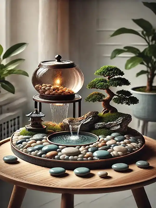 آبنما خانگی + آبنما خانگی با طراحی چشمنواز و ایده آل