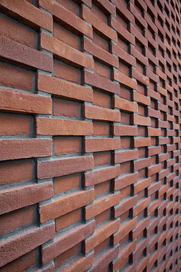 عکس آجر نما + زیبایی و قدرت ساختمان با آجرنما از مصالح محبوب ساختمانی