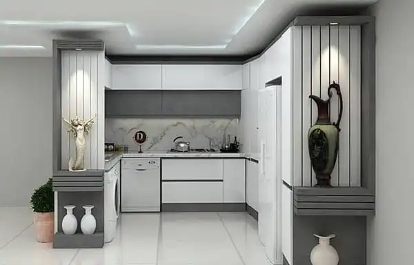 انواع کابینت + انواع کابینت های خاص و لاکچری که آشپزخانه شمارا بانظم و شیک میکند