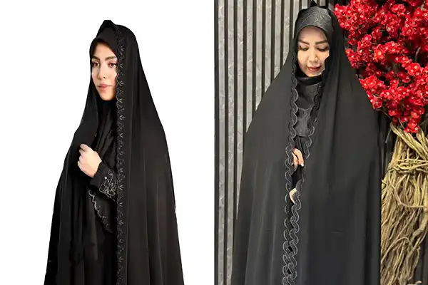 چادر مدل دانشجویی + از محبوبترین مدلهای چادر دانشجویی در بین خانمهای محجبه، به خصوص در محیطهای آکادمیک و اداری و دانشگاه