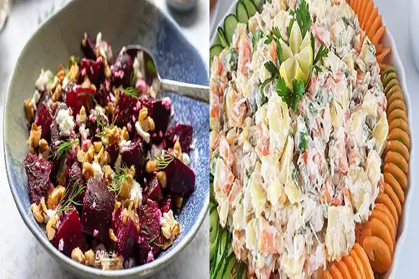 چند مدل سالاد + چند مدل سالاد خاص و خوشمزه ترند