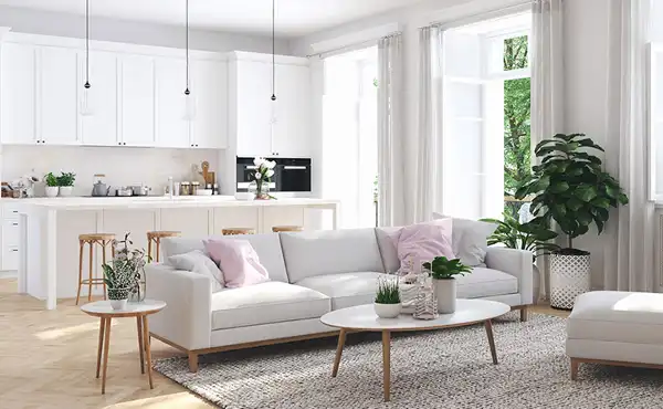 دیزاین پذیرایی مدرن + زیبایی و کارایی دوشا دوش هم در دیزاین پذیرایی مدرن