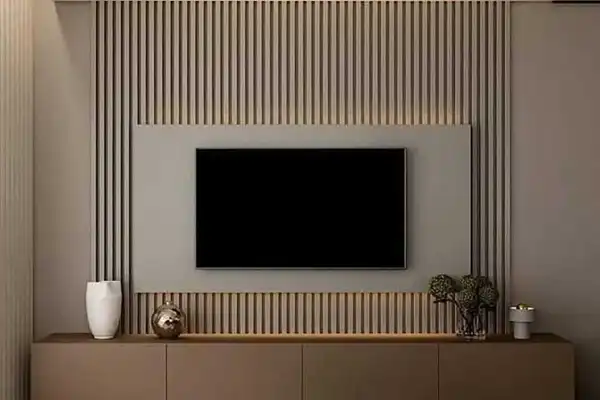دیزاین پشت تلویزیون + فضایی منحصربفرد با ایده‌های خلاقانه برای دیزاین پشت تلویزیون