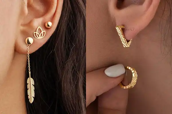 گوشواره طلا جدید + گوشواره های طلا با مدلهای جدید و جذاب دیدنی