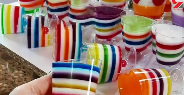 ژله تک نفره شرکتی+ ژله تک نفره شرکتی بافت دوستداشتنی و طعم خوب