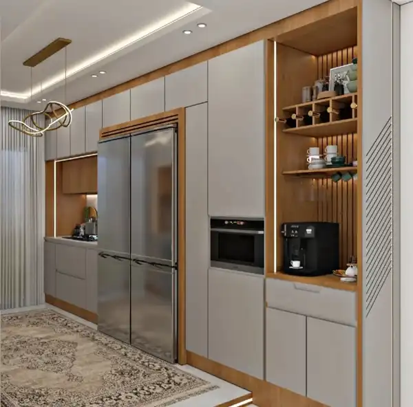 کابینت مدرن + کابینت مدرن آشپزخانه با طراحی مینیمال و اجرای اختصاصی