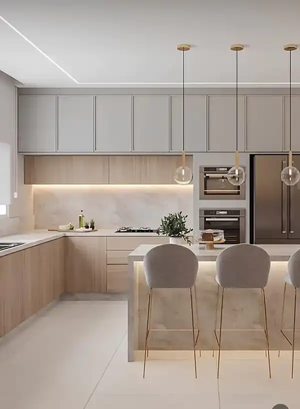 کابینت مدرن + کابینت مدرن آشپزخانه با طراحی مینیمال و اجرای اختصاصی