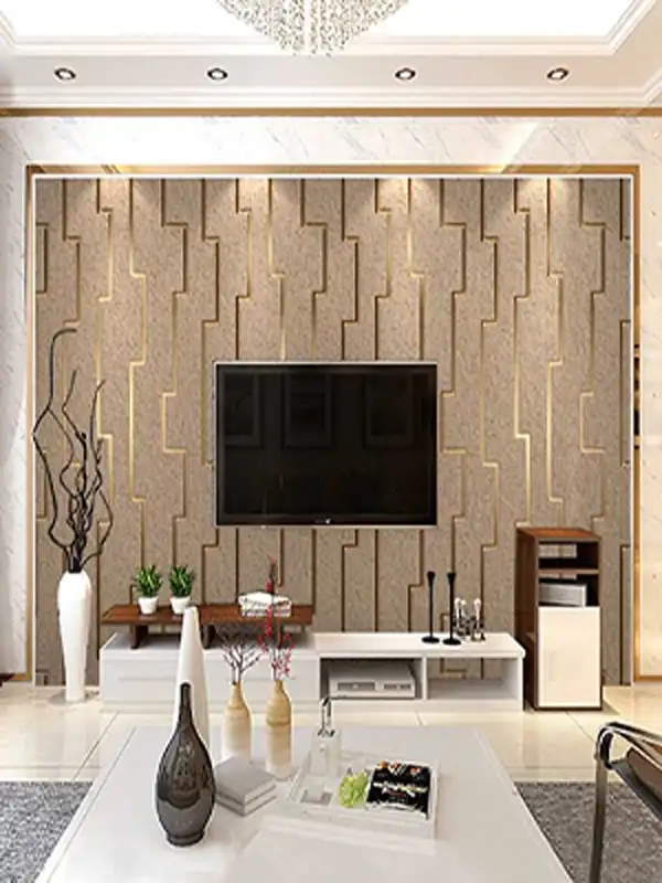 مدل کاغذ دیواری برای پشت تلویزیون +مدل کاغذ دیواری برای پشت تلویزیون و فصایی دنج و صمیمی
