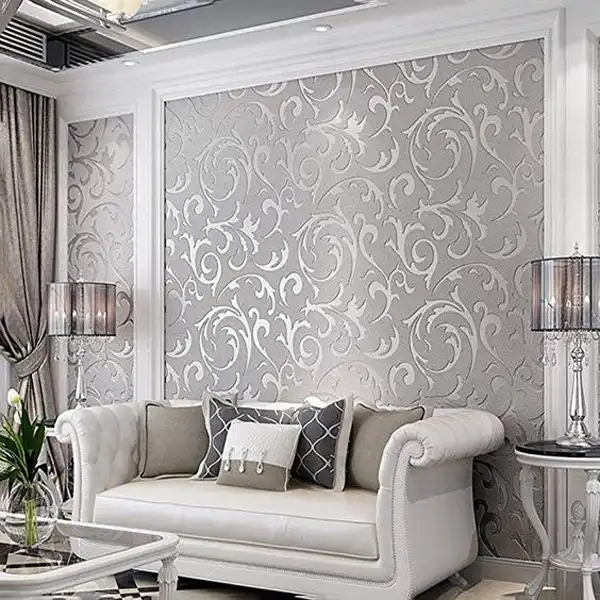 مدل کاغذ دیواری برای خانه های کوچک + روشنایی و توهم بصری برای خانه های کوچک با مدل کاغذ دیواری