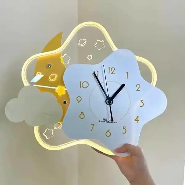 مدل ساعت دیواری اتاق خواب دخترانه + مدل ساعت دیواری اتاق خواب دخترانه فانتزی 