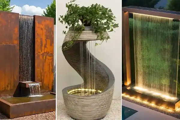 مدل آبنما + مدل آبنما جدید و جذاب با نمای بسیار طبیعی و نچرال