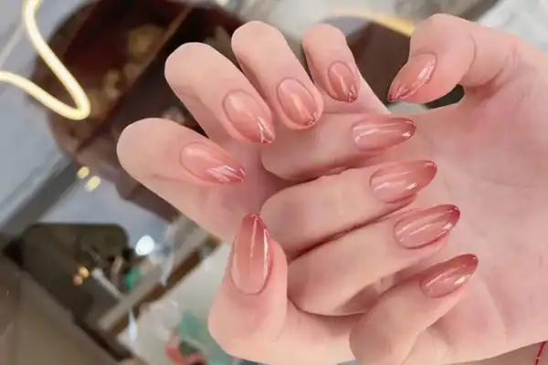 مدل آمبره ناخن + مدل آمبره ناخن از ترندهای محبوب در دنیای ناخن 