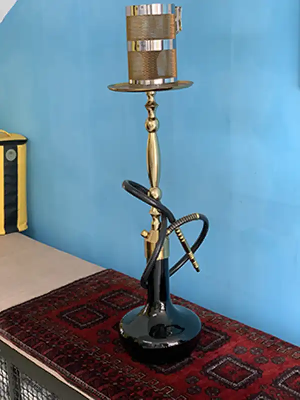 مدل قلیان کرنو + مدل قلیان کرنو با طراحی خاص و آبکاری حرفه‌ای