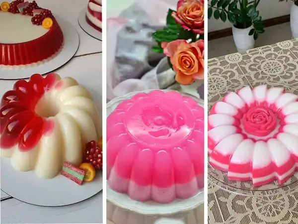  مدل ژله ساده + مدلهای جذاب و ساده ژله با هنر و سلیقه ای یونیک و منحصربفرد