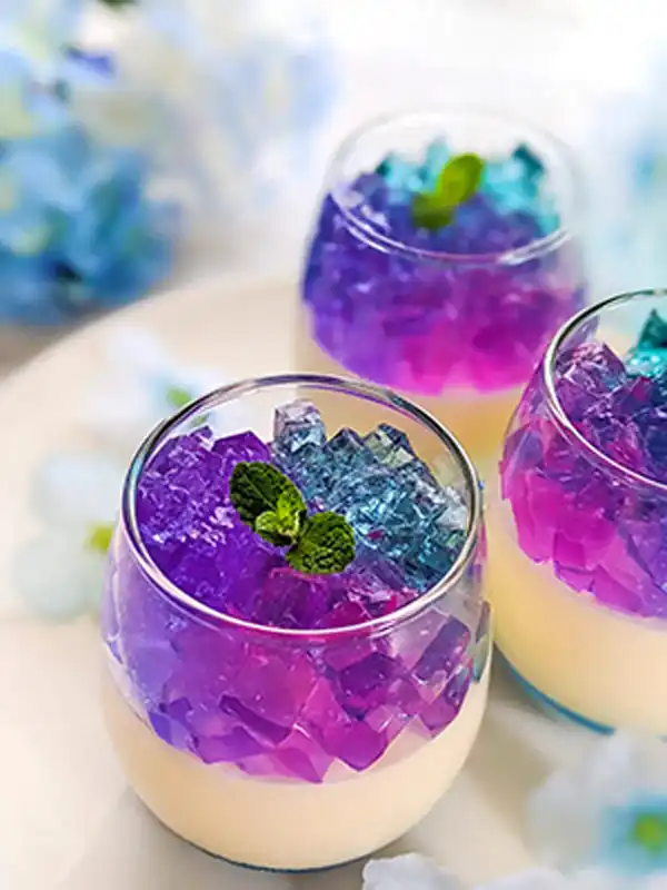  مدل ژله ساده + مدلهای جذاب و ساده ژله با هنر و سلیقه ای یونیک و منحصربفرد