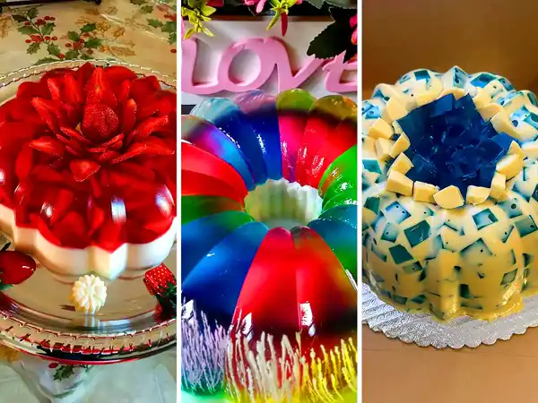  مدل ژله ساده + مدلهای جذاب و ساده ژله با هنر و سلیقه ای یونیک و منحصربفرد