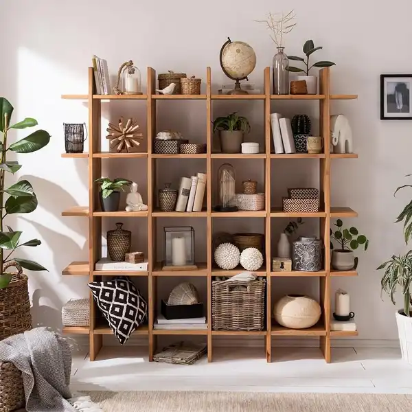  مدل کتابخانه برای پذیرایی + بهترین دکور،ایده و طرح کتابخانه برای پذیرایی
