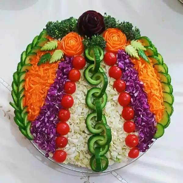 مدل سالاد با کاهو + زیباترین دیزاین های سالاد با کاهو بسیار آسان و سه سوته برای مهمانی های شما