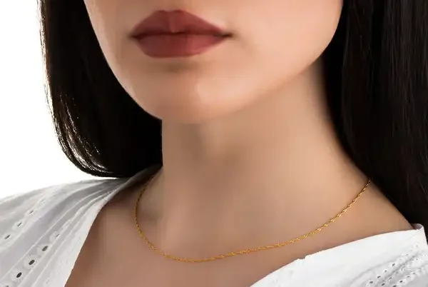مدل زنجیر دیسکو طلا + مدل جدید زنجیر دیسکو طلا ترکیبی از سبک کلاسیک و بافت