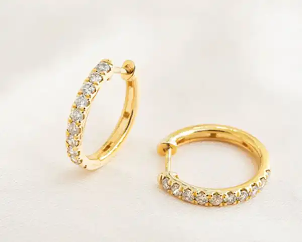 مدل گوشواره حلقه ای جدید + زیبا ترین مدل گوشواره حلقه ای جدید مناسب استایل شما