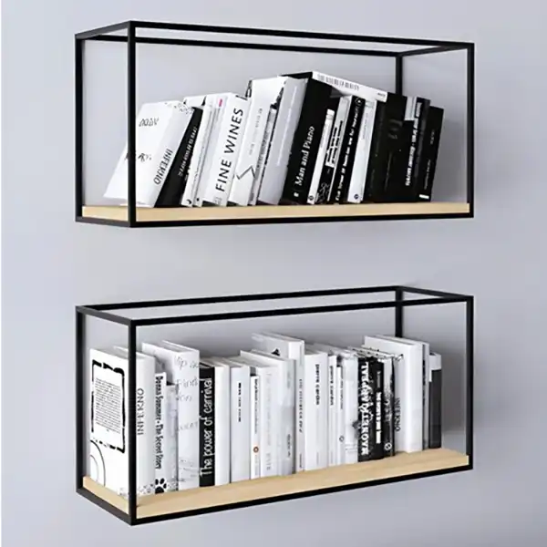 مدل کتابخانه دیواری شیک + مدرن ترین مدل کتابخانه دیواری شیک
