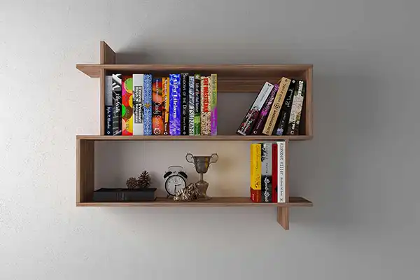 مدل کتابخانه دیواری شیک + مدرن ترین مدل کتابخانه دیواری شیک